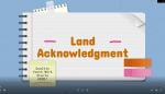 Land Acknowledgements
